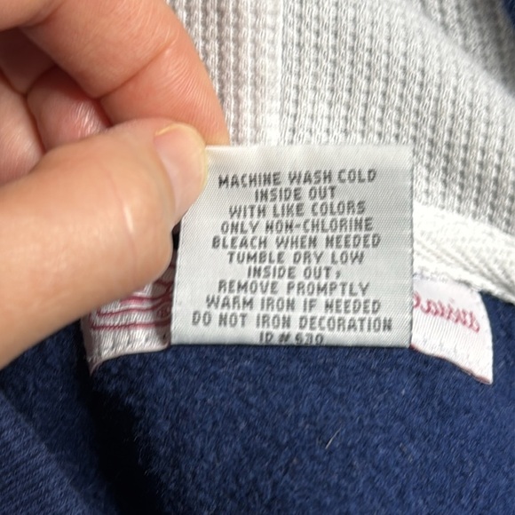 College Classics Penn State Navy Hooded Full Zip Sweatshirt Medium - Picture 8 of 8